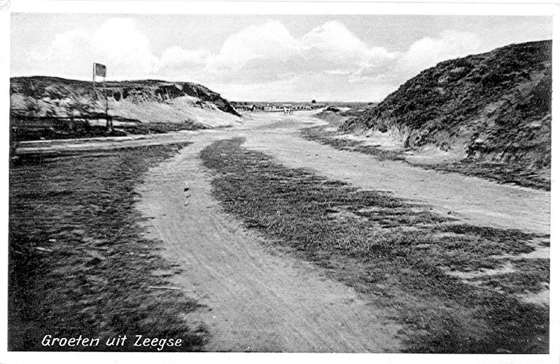 De duinen in Zeegse